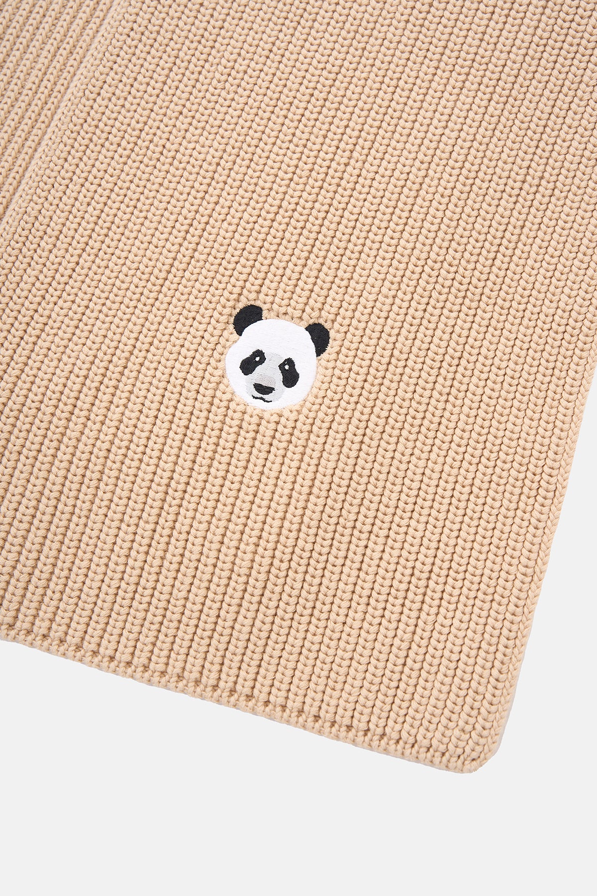 Panda Atkı - Ekru