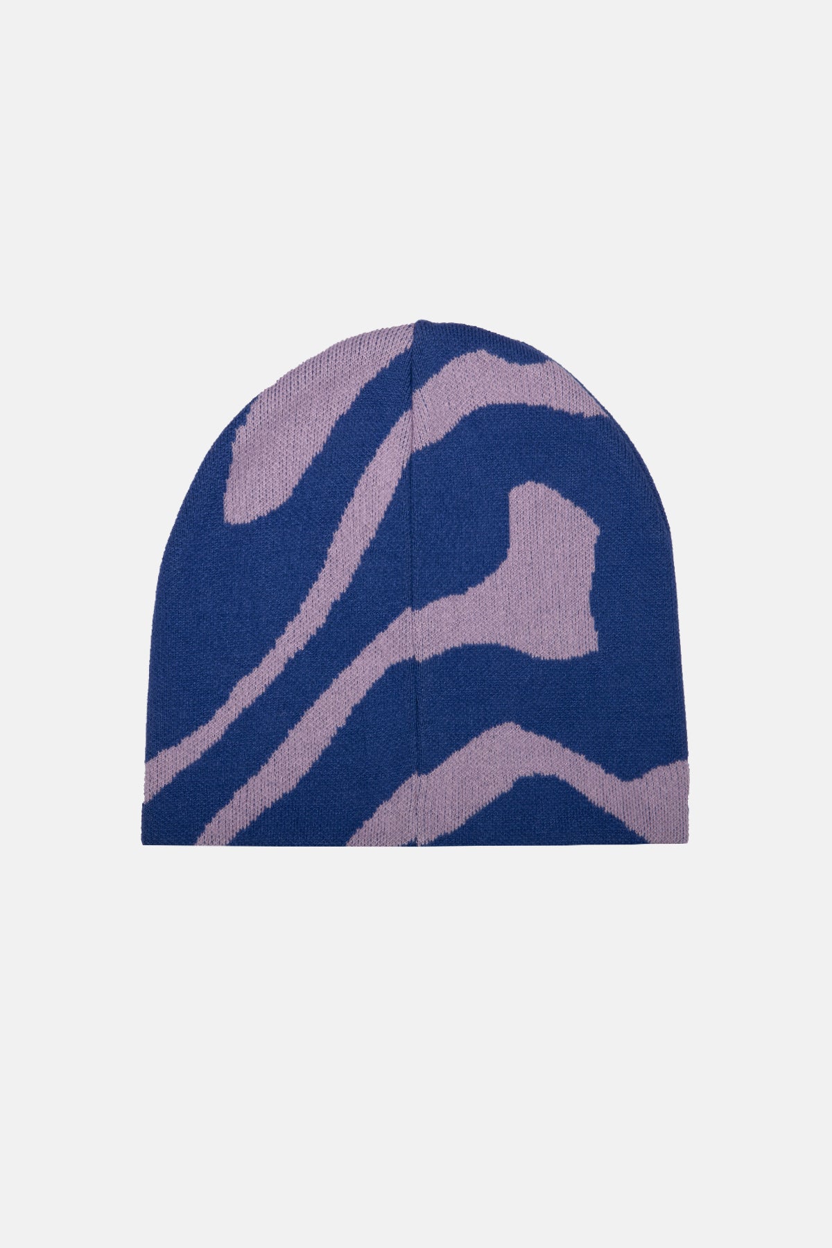 Desenli Bere - Lila/Saks Mavi