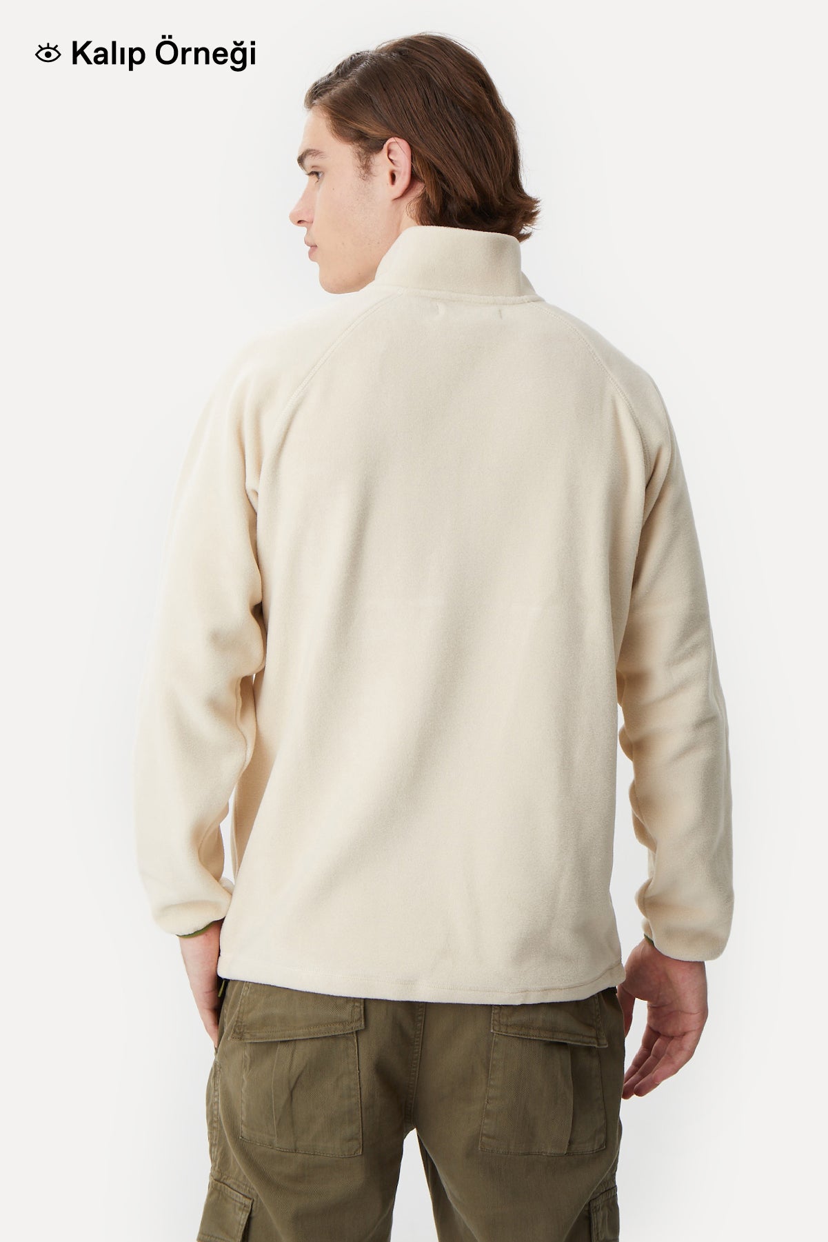 Panda Half-Zip Polar - Antrasit