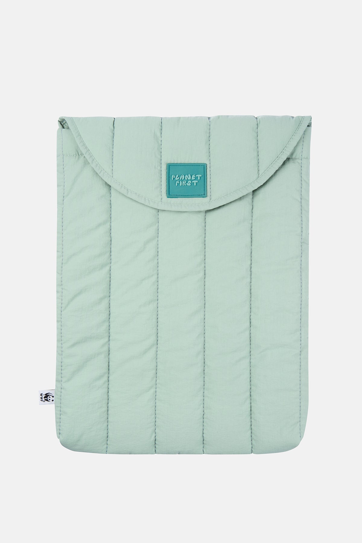 Planet First Puffer Laptop Case - Mavi