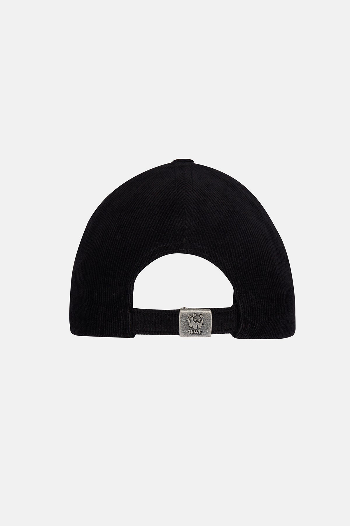 Panda Kadife Cap - Siyah