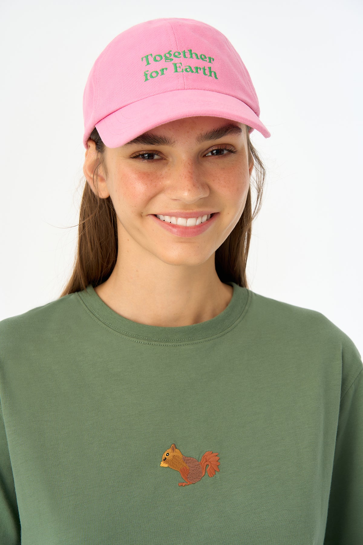 Together for Earth Cap - Pembe
