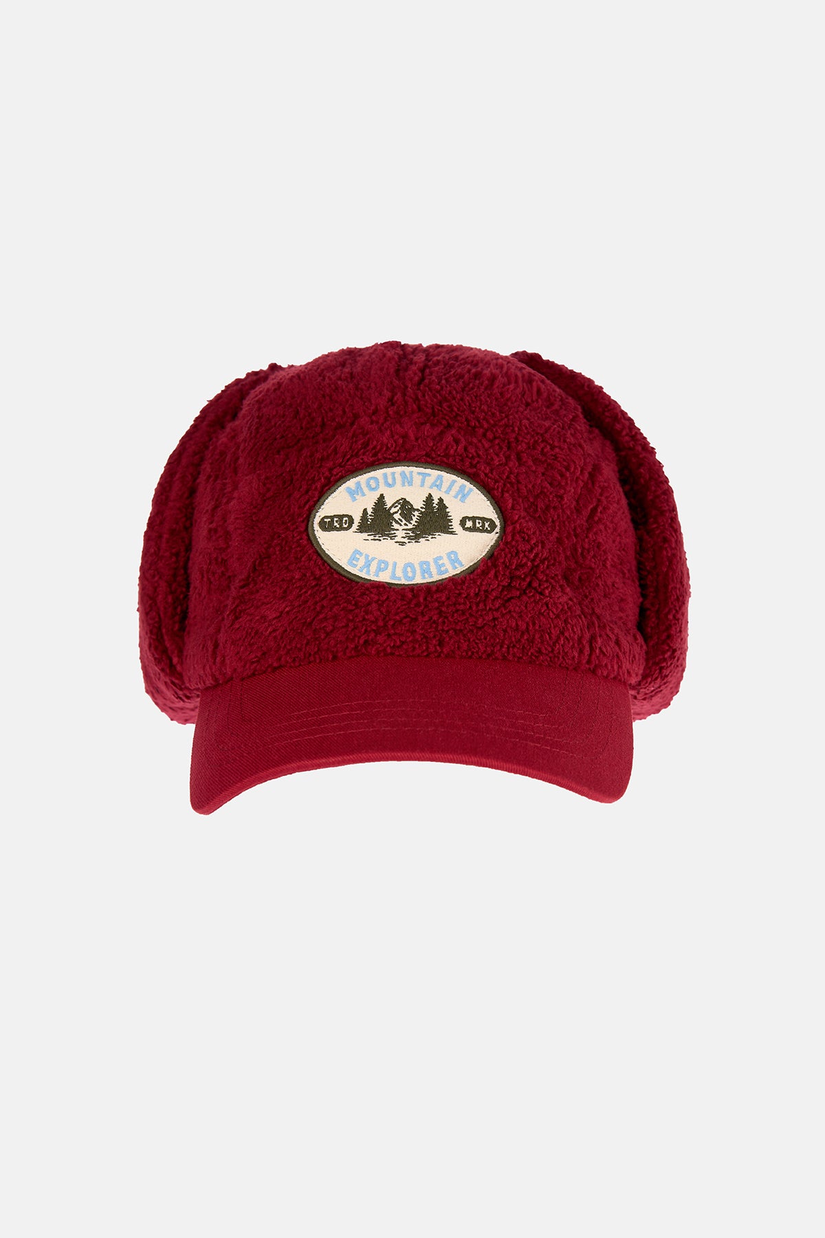 Mountain Explorer Sherpa Cap - Bordo
