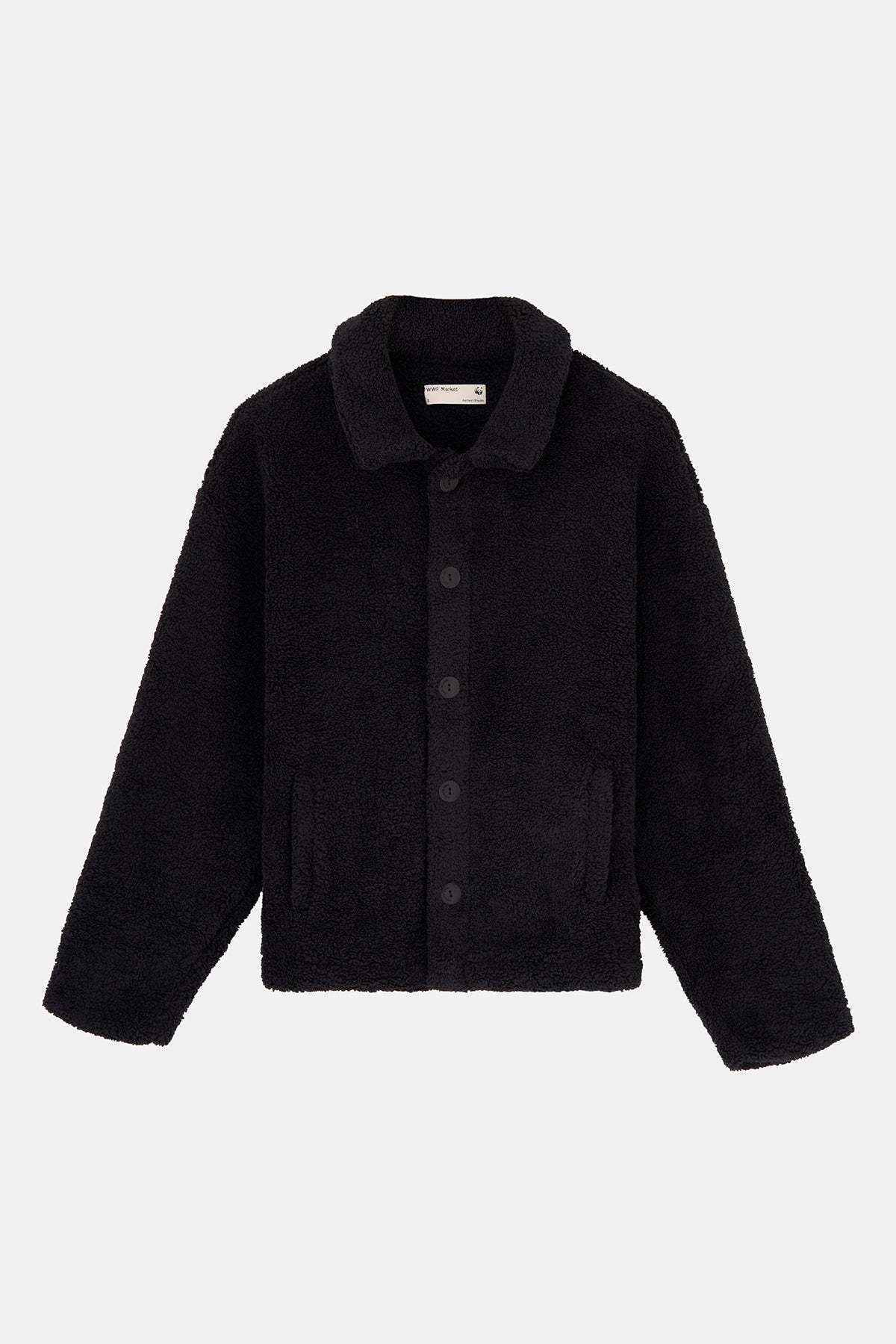 Planet First Sherpa Ceket - Siyah