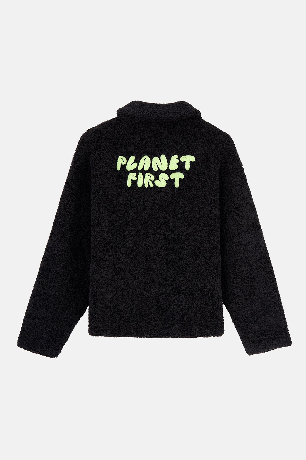Planet First Sherpa Ceket - Siyah