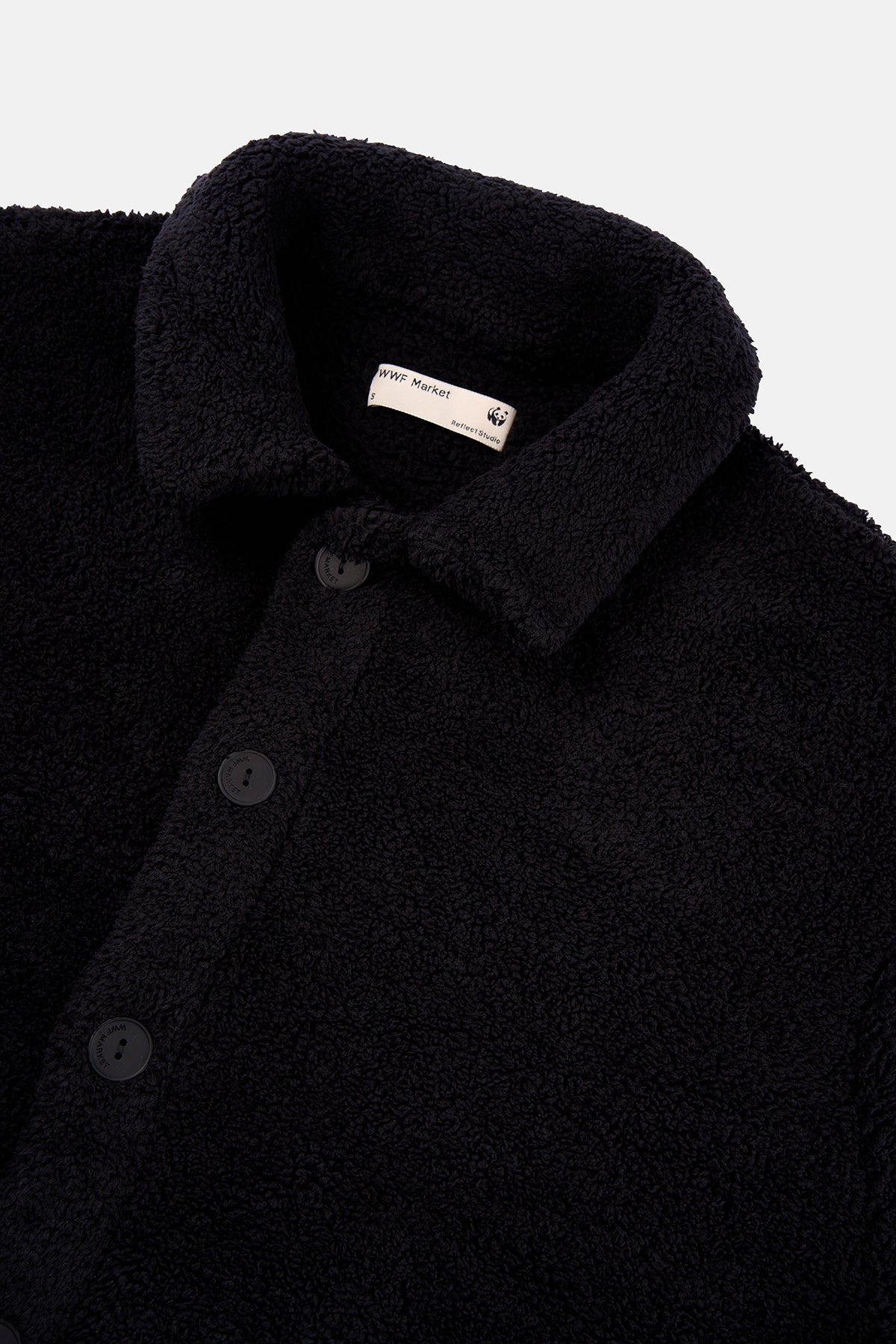 Planet First Sherpa Ceket - Siyah