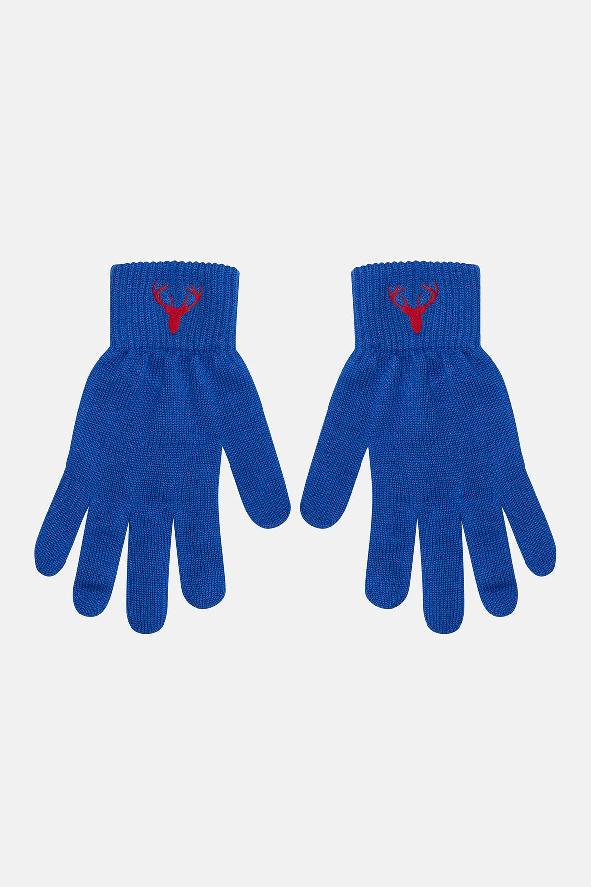 Geyik Eldiven - Saks Mavi