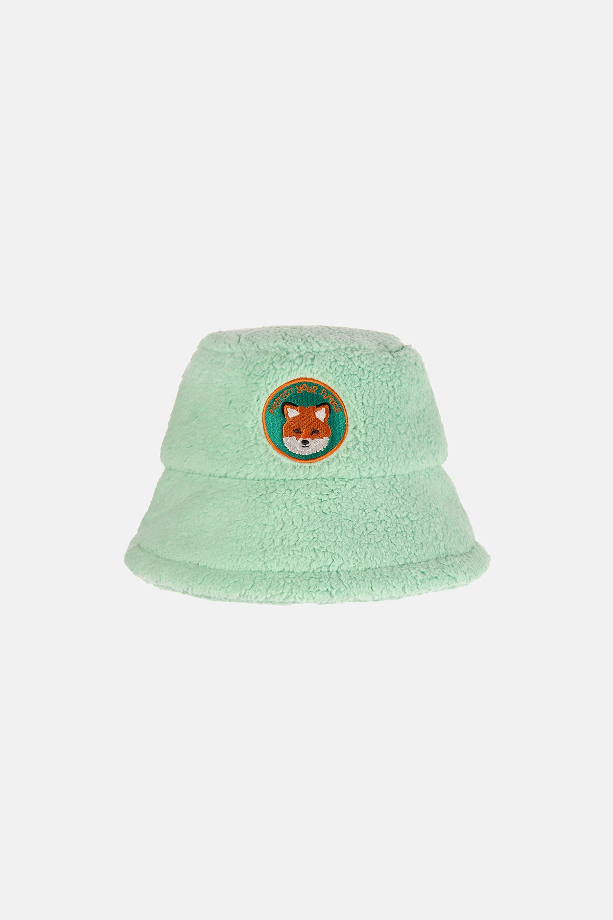 Kızıl Tilki Sherpa Şapka - Mint Yeşili