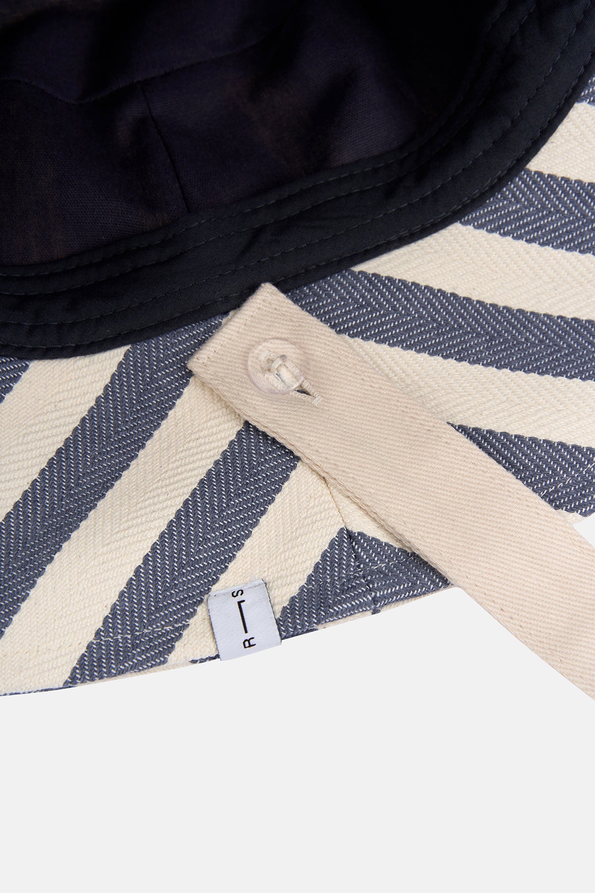 Deniz Kabuğu Canvas Bucket Hat - Lacivert/Bej