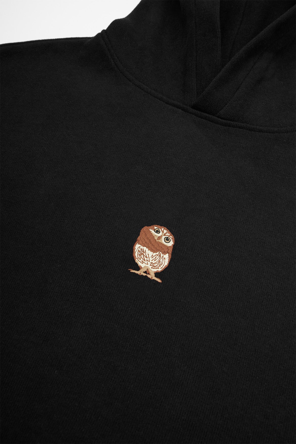 Cin Baykuşu SuperSoft Hoodie - Siyah