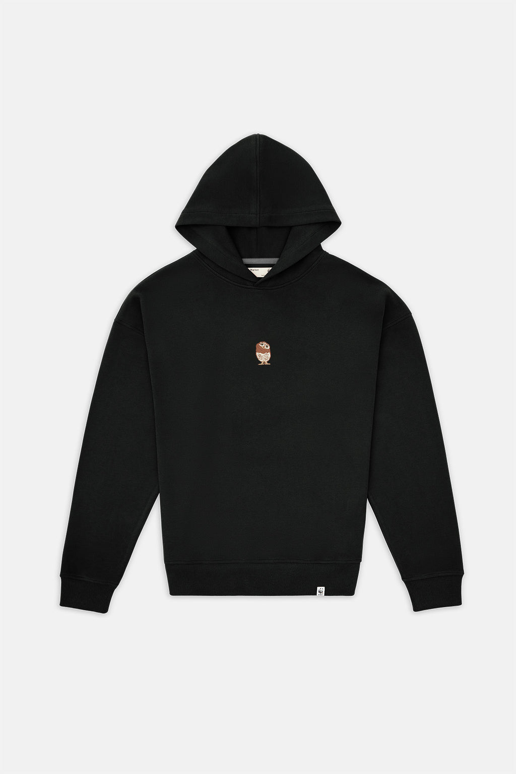 Cin Baykuşu SuperSoft Hoodie - Siyah