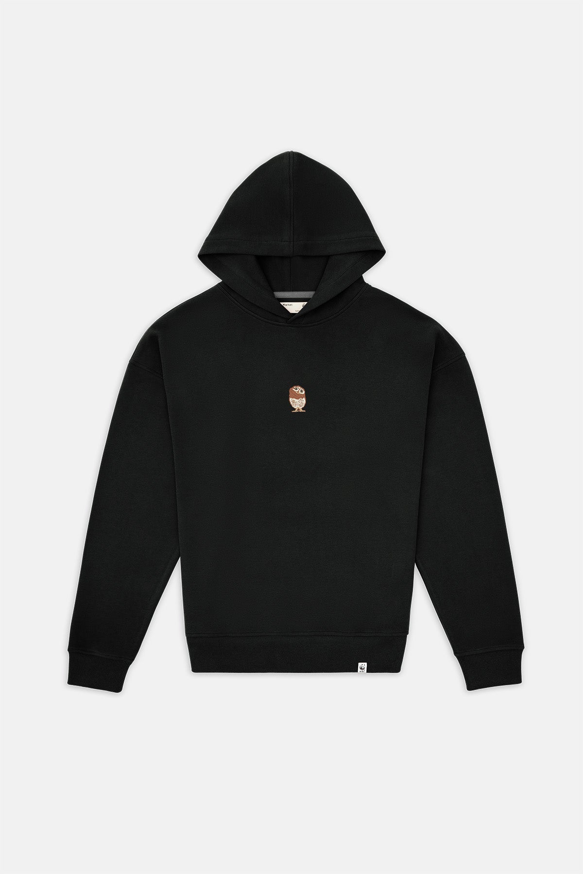 Cin Baykuşu SuperSoft Hoodie - Siyah