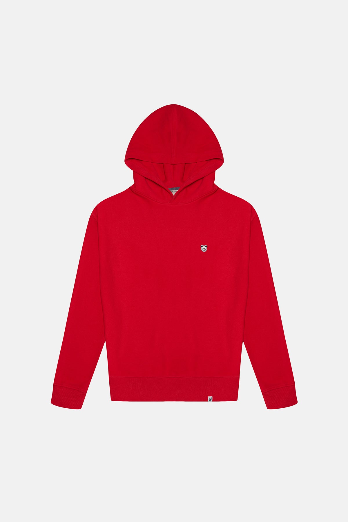 Panda Super Soft Hoodie - Kırmızı
