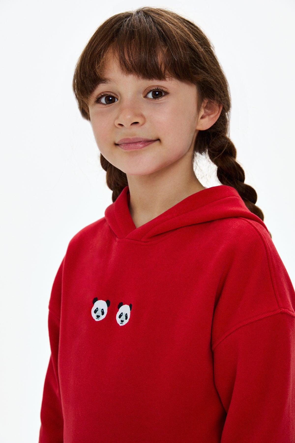 Chi & Chi SuperSoft Çocuk Hoodie - Kırmızı