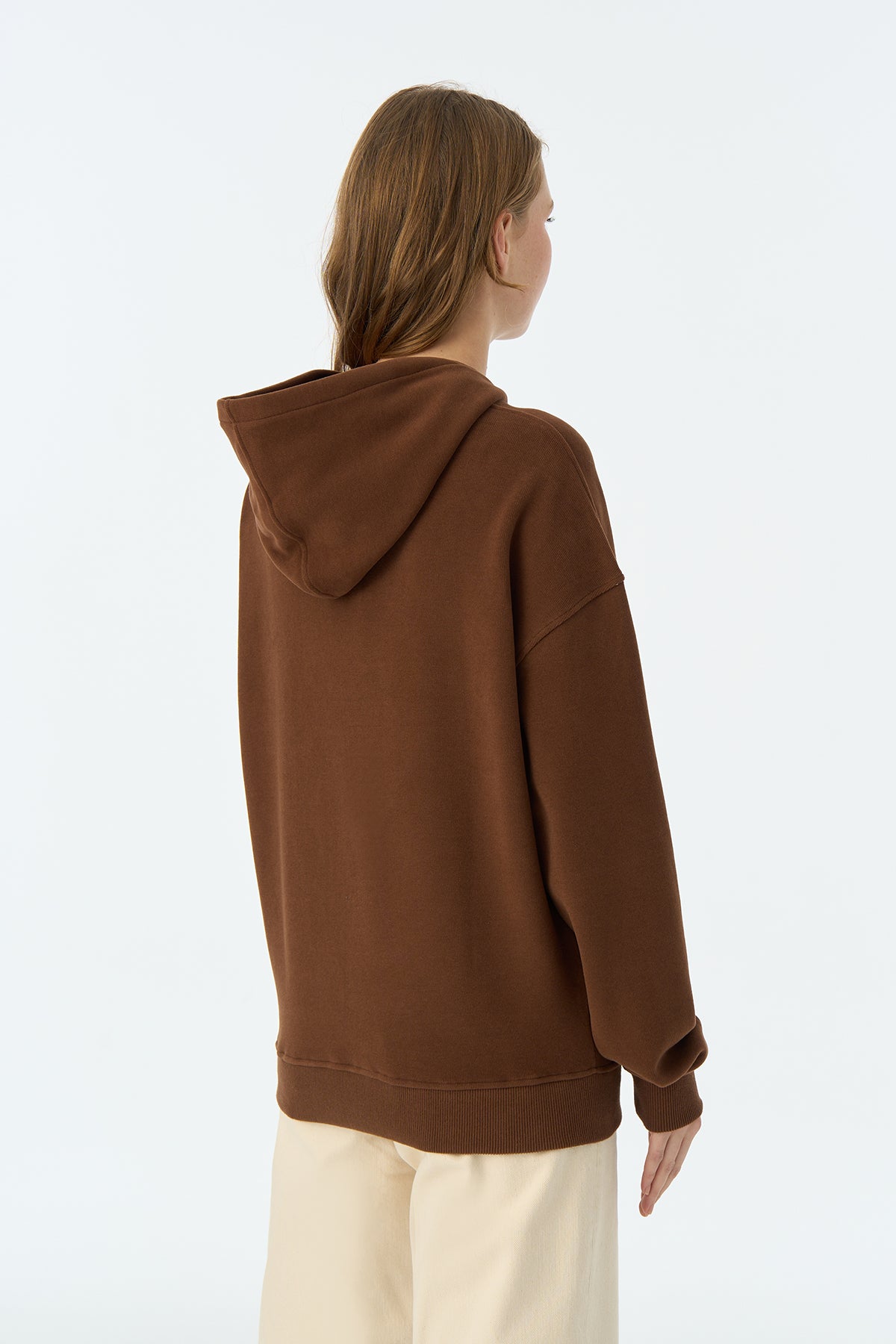 Dikkuyruk SuperSoft Hoodie - Kahverengi