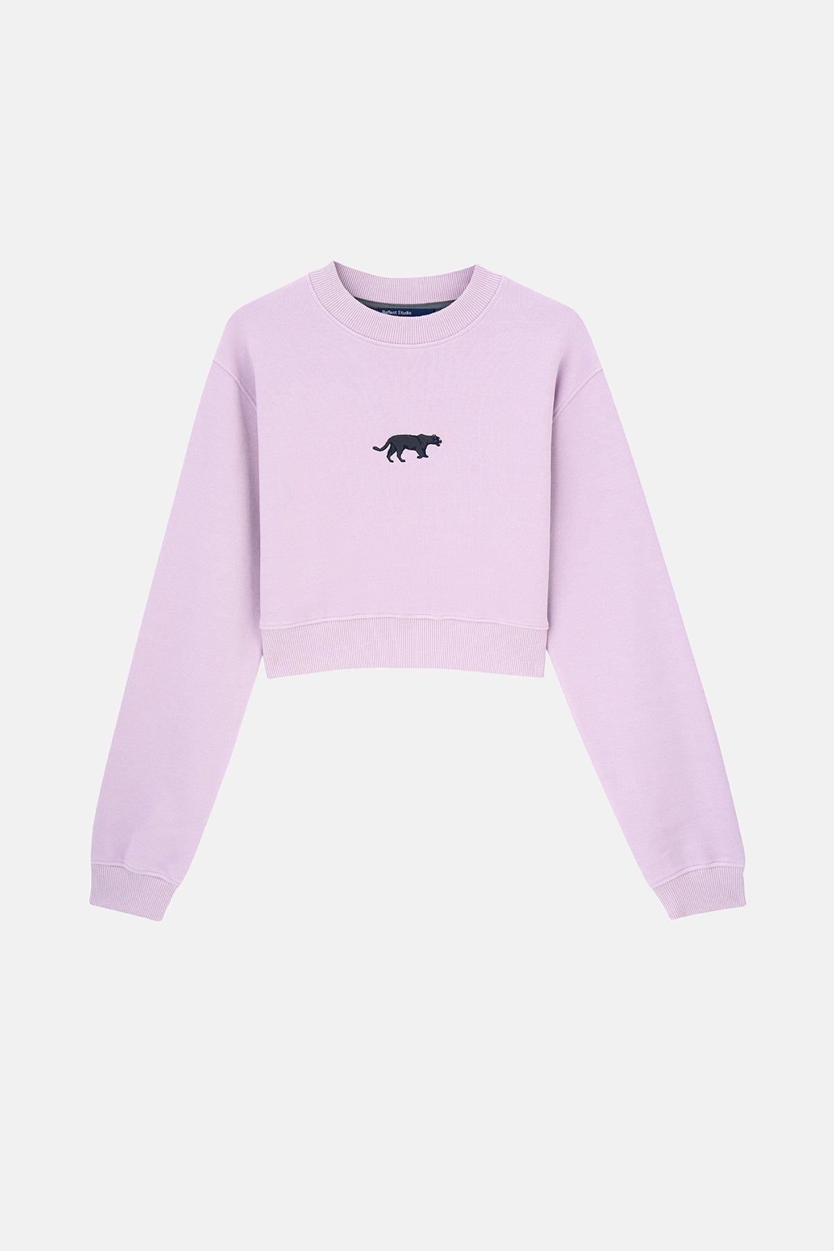 Jaguar SuperSoft Crop Sweatshirt - Lila