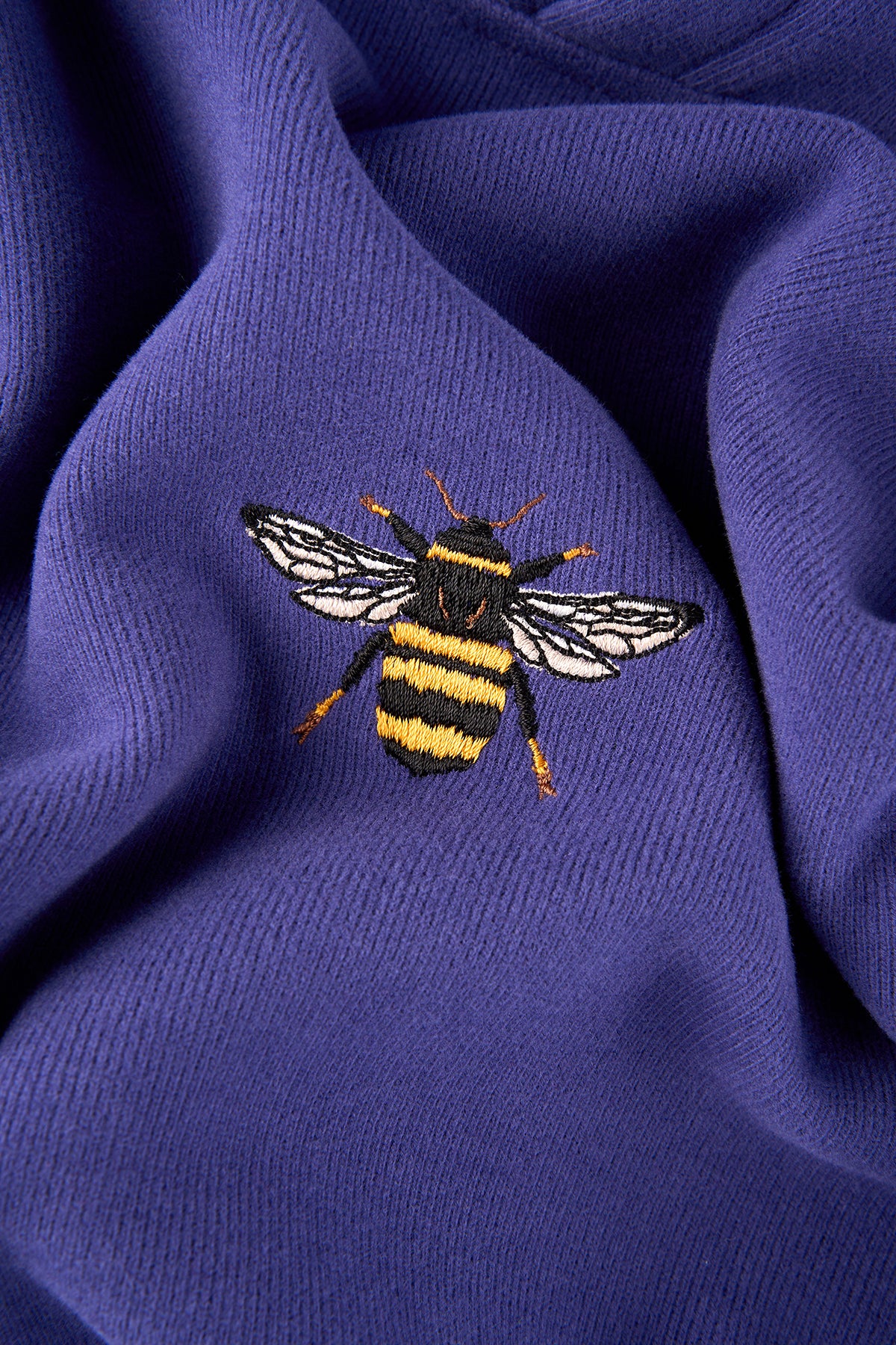 Arı SuperSoft Crop Hoodie - Mor