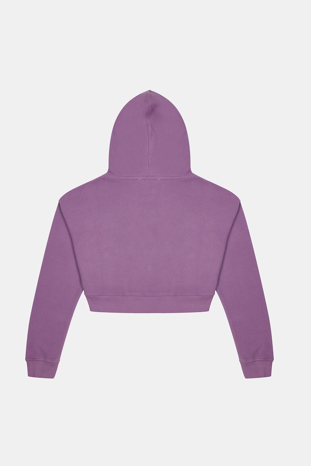 Giant Panda SuperSoft Crop Hoodie - Lila