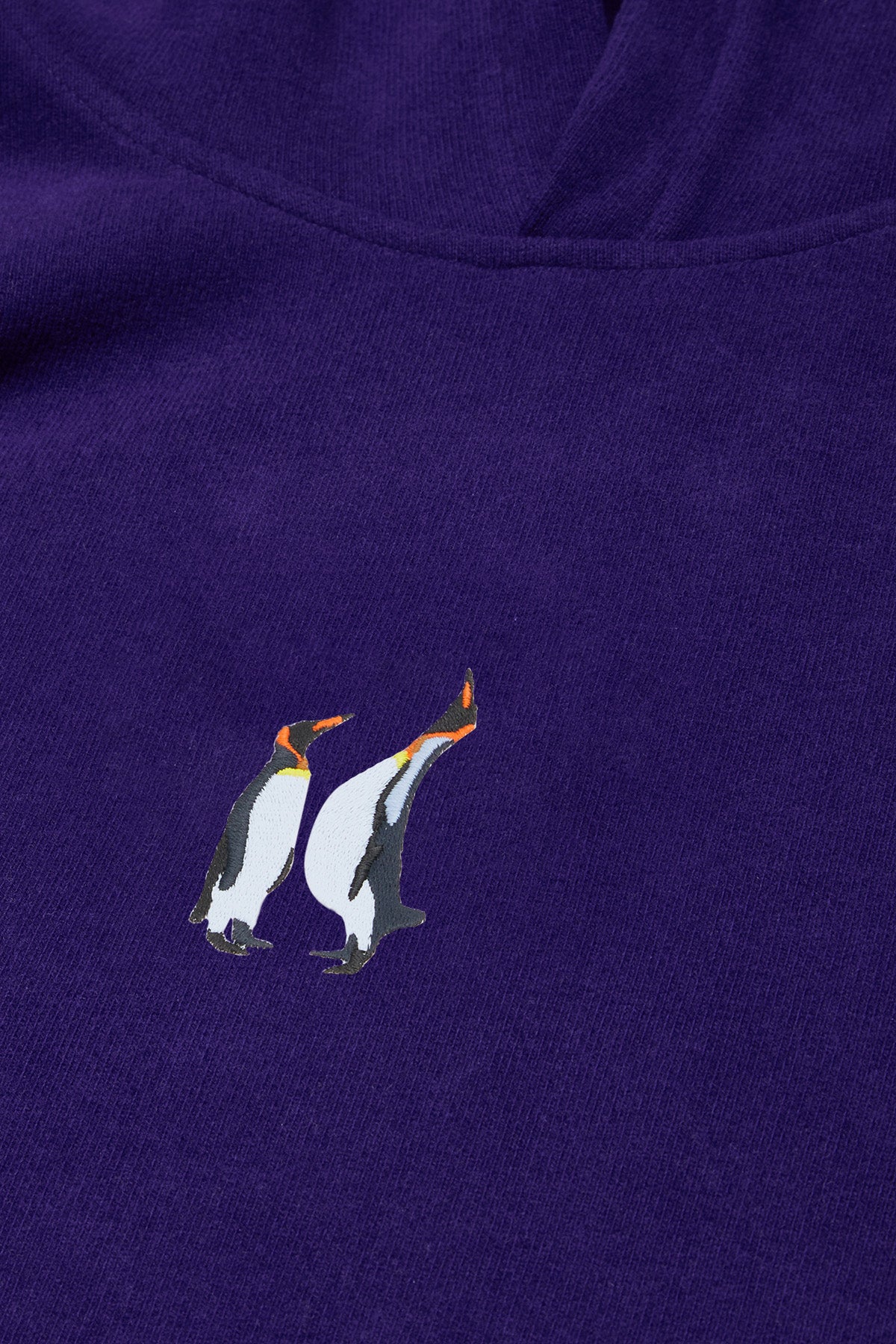 İmparator Penguen Super Soft Hoodie - Mor