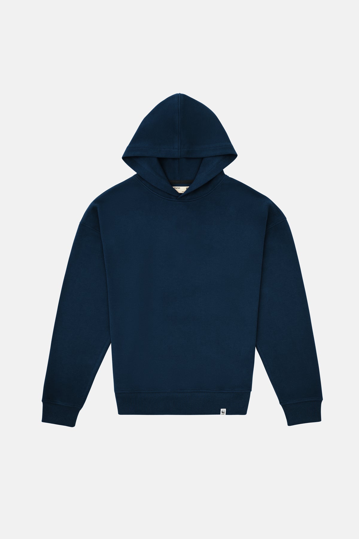 Basic Super Soft Hoodie - İndigo Mavi