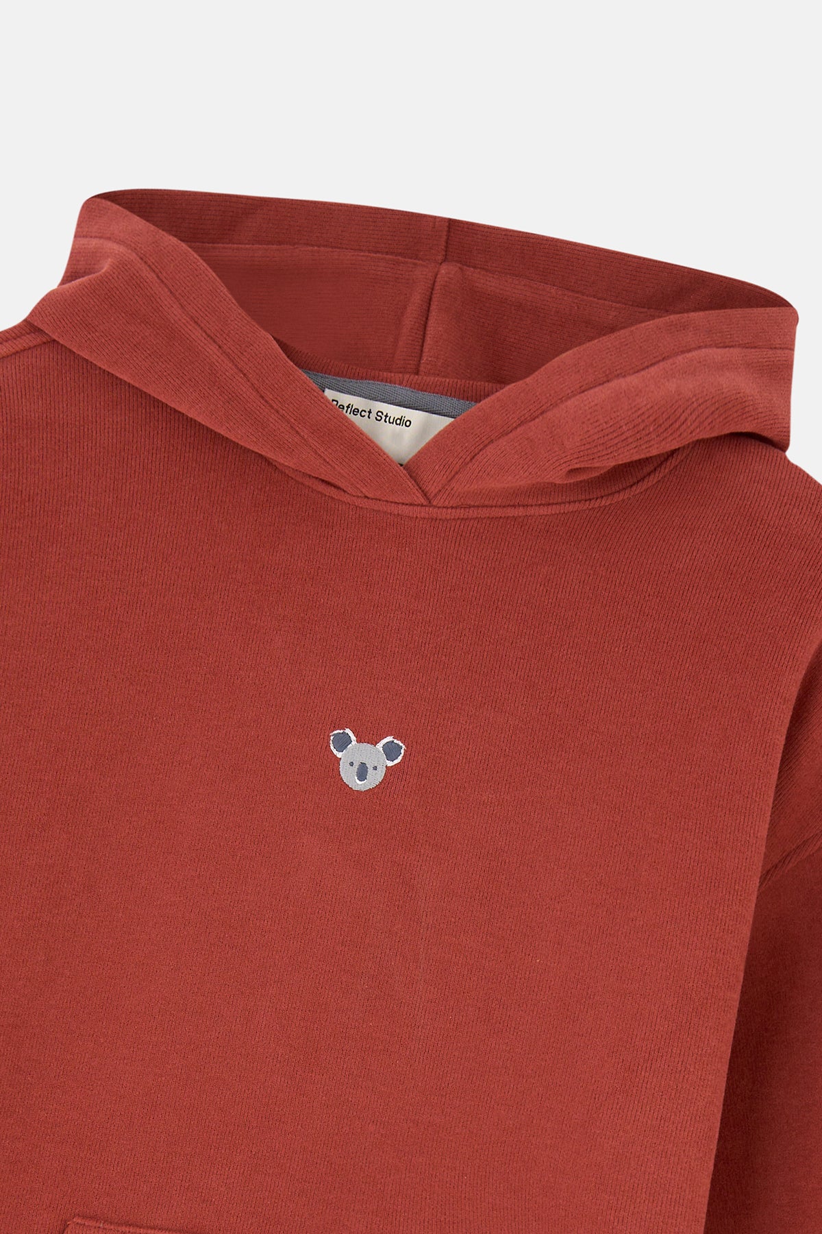 Koala SuperSoft Çocuk Cepli Hoodie - Kiremit
