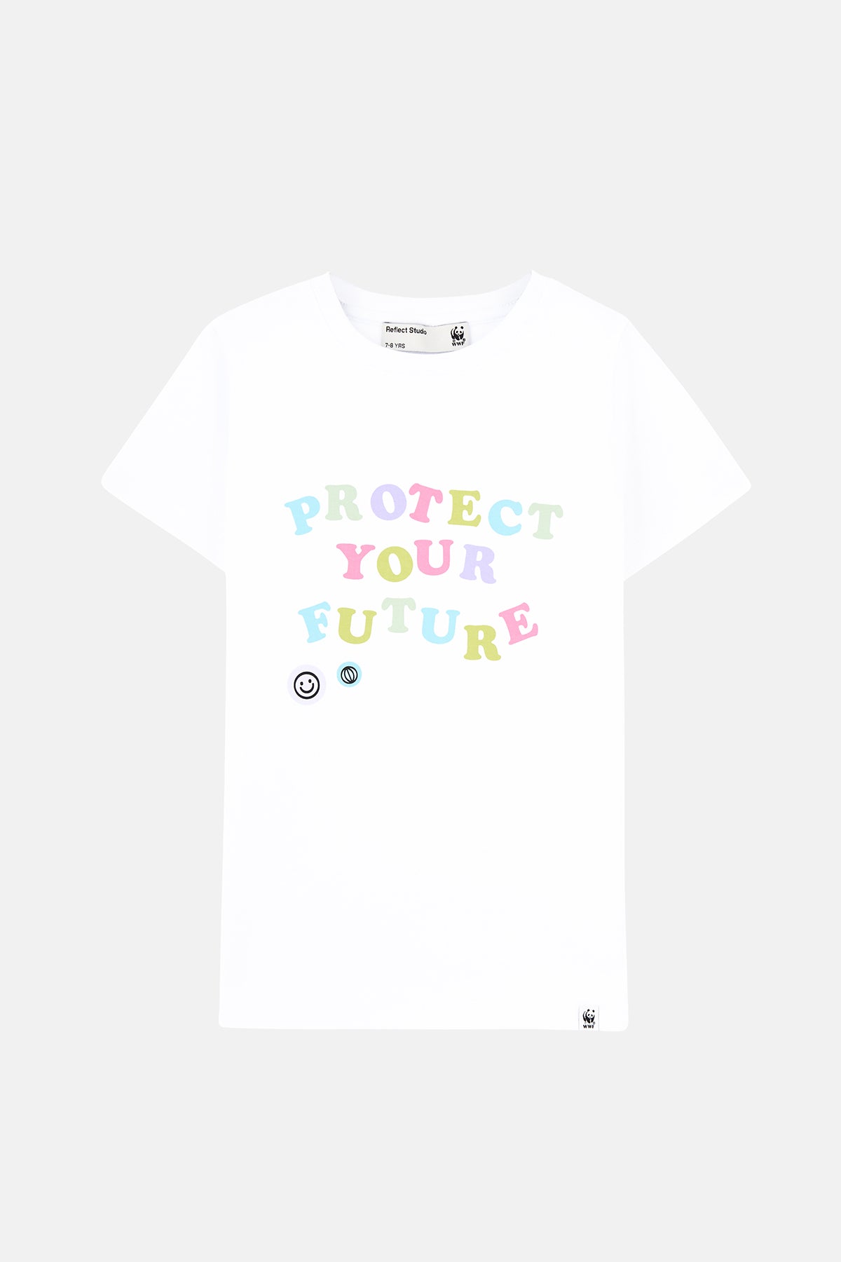 Protect Your Future Premium Çocuk T-Shirt - Beyaz