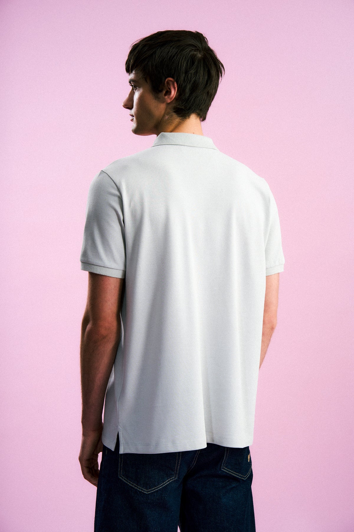 Caretta Polo Yaka T-Shirt - Gri