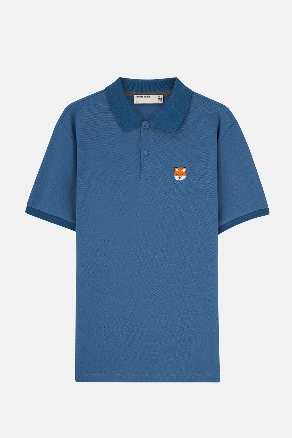 Kızıl Tilki Polo Yaka T-Shirt - Mavi