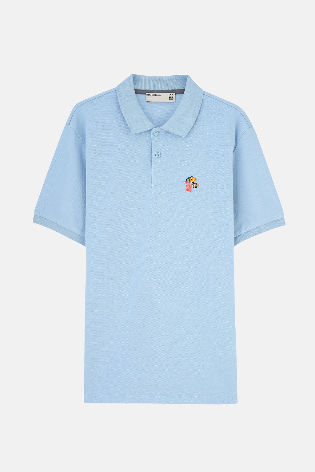 Palyaço Balığı Polo Yaka T-Shirt - Mavi
