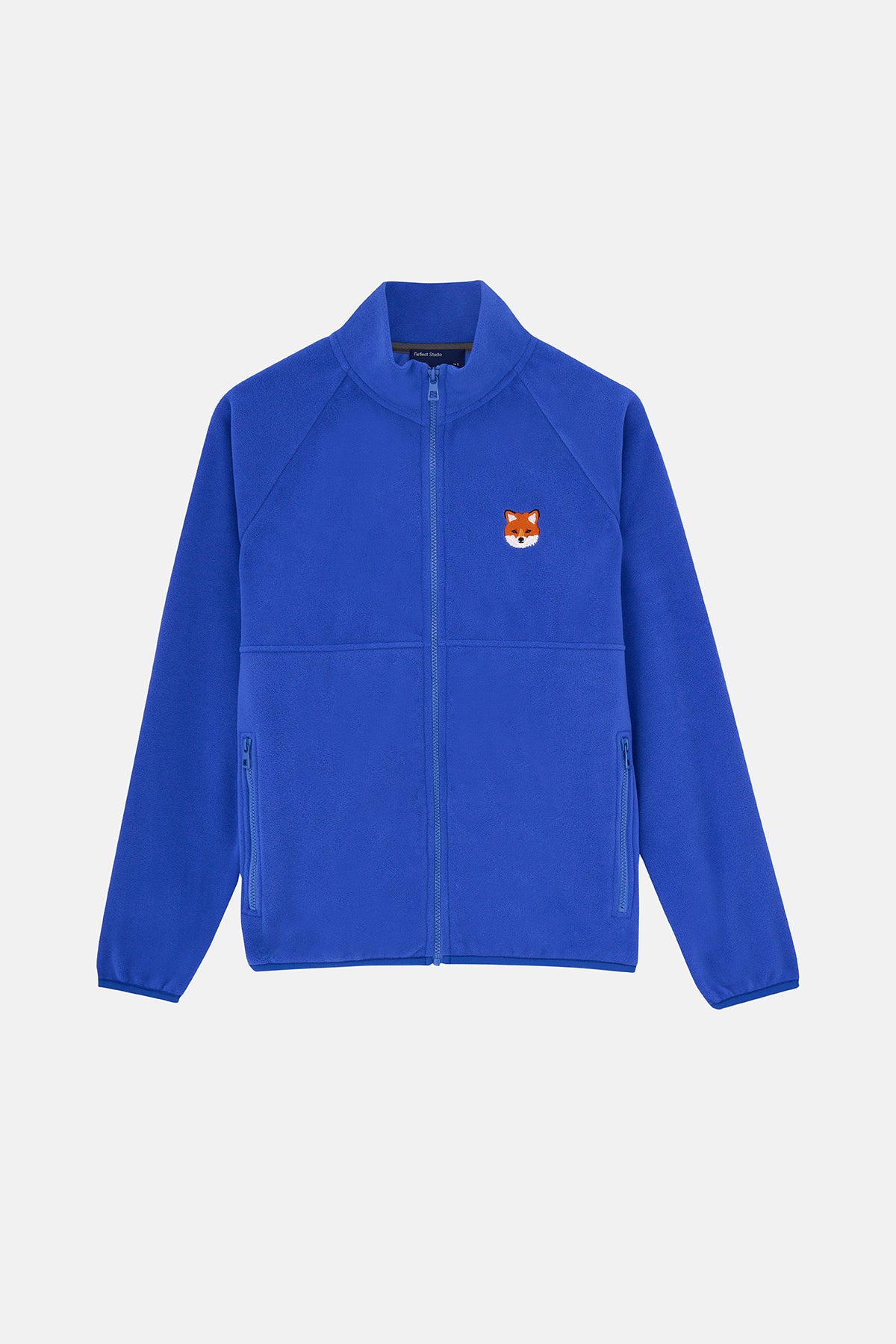Kızıl Tilki Full Zip Polar - Saks mavi