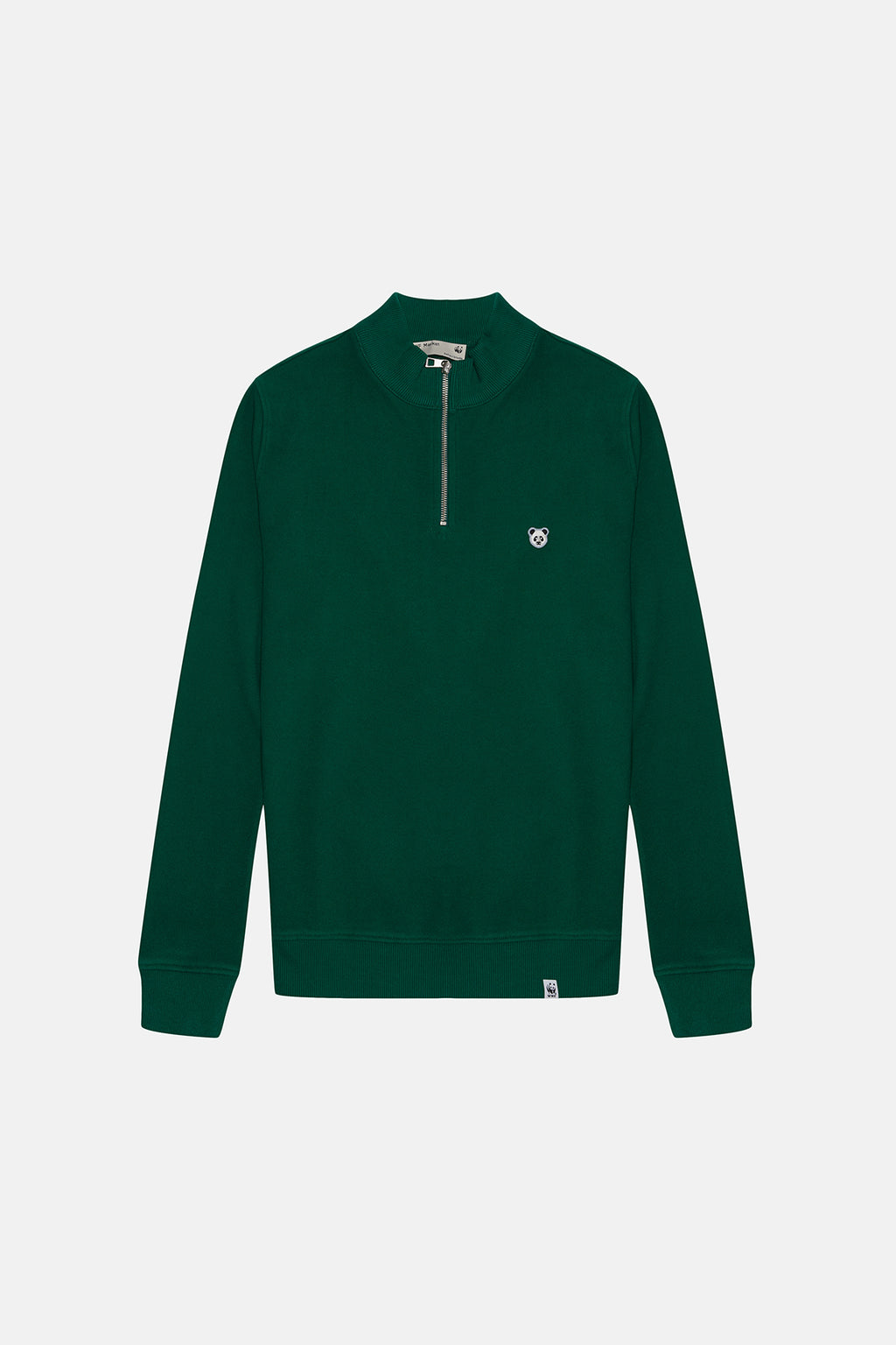 Panda SuperSoft Quarter-Zip Sweatshirt - Nefti Yeşil