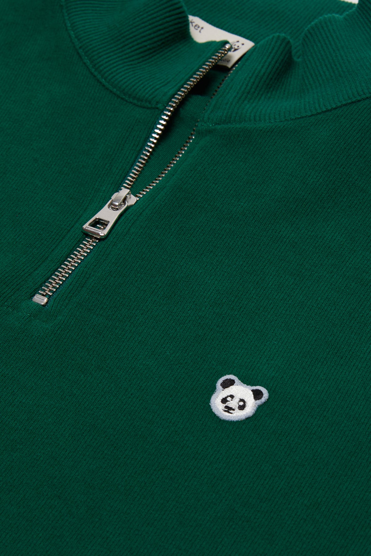 Panda SuperSoft Quarter-Zip Sweatshirt - Nefti Yeşil