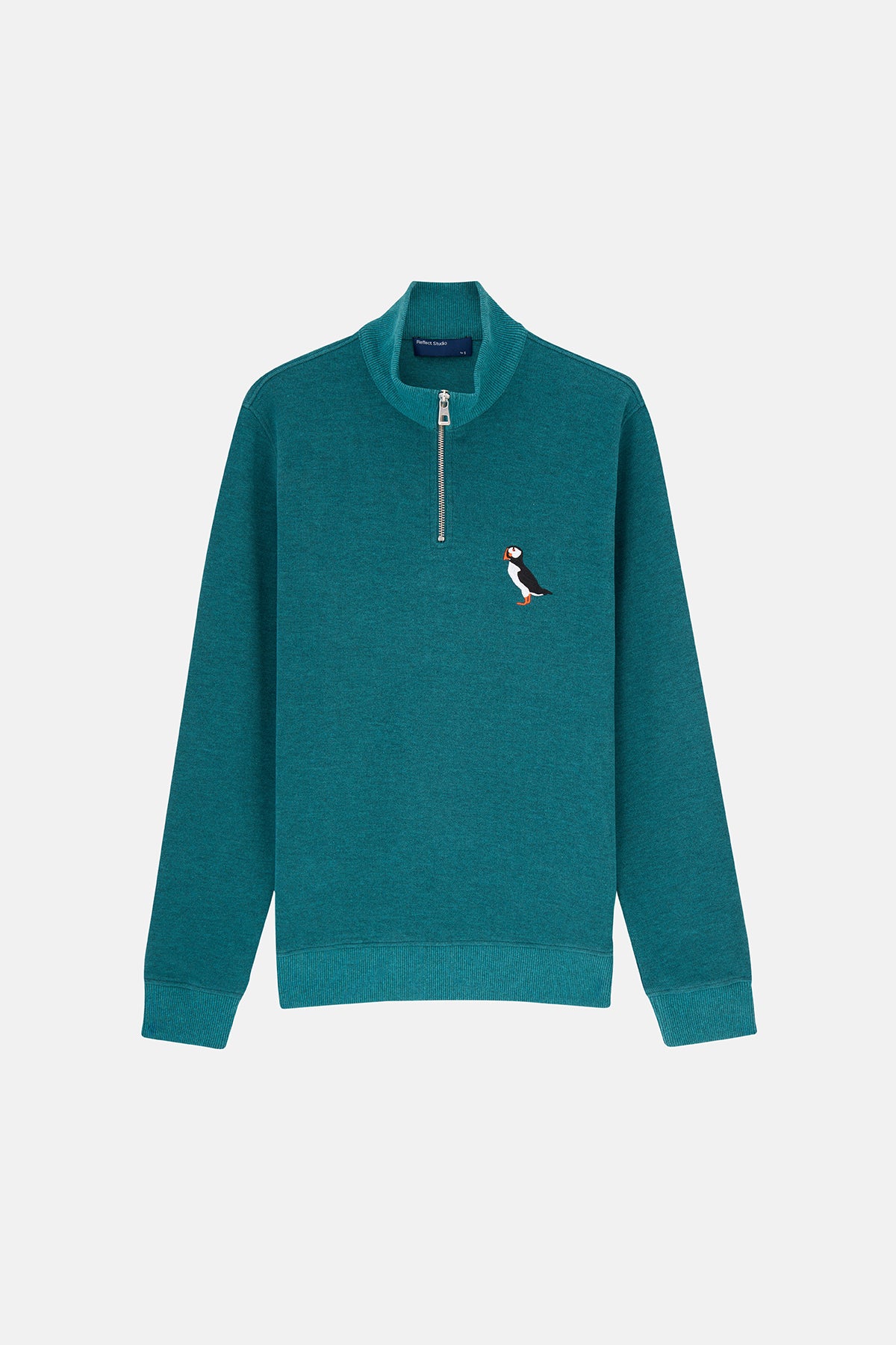 Puffin SuperSoft Quarter-Zip Sweatshirt - Turkuaz