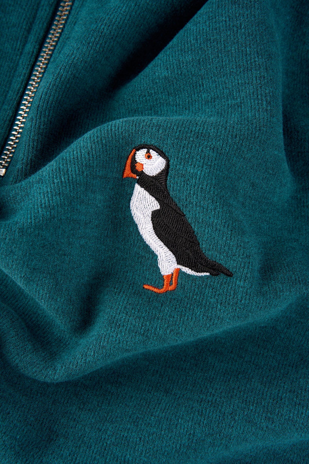 Puffin SuperSoft Quarter-Zip Sweatshirt - Turkuaz