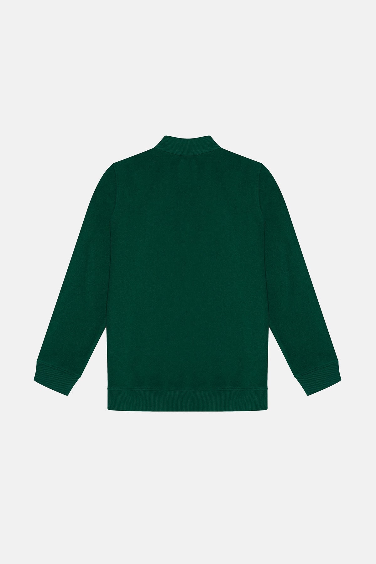 Basic SuperSoft Quarter-Zip Sweatshirt - Nefti Yeşil
