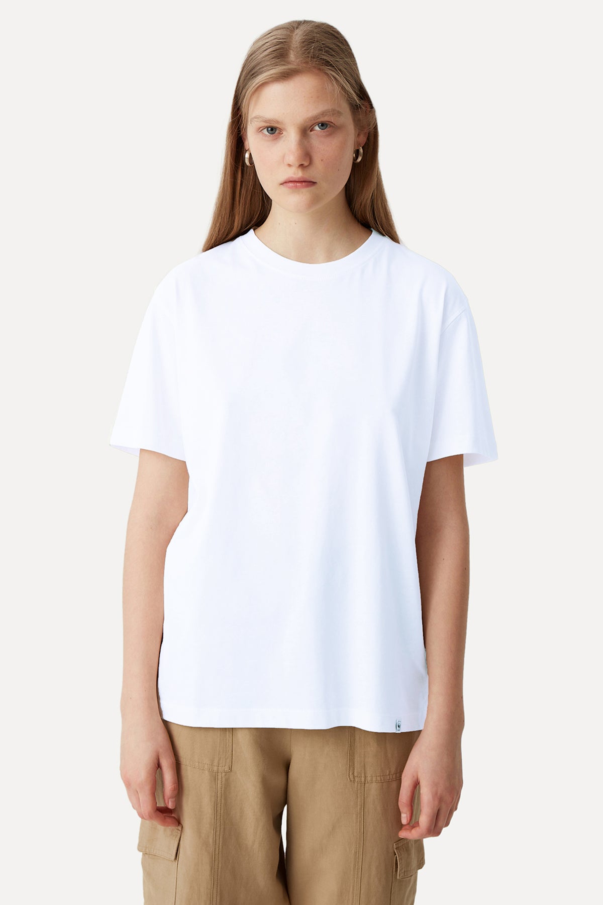 Basic Lightweight T-shirt - Beyaz