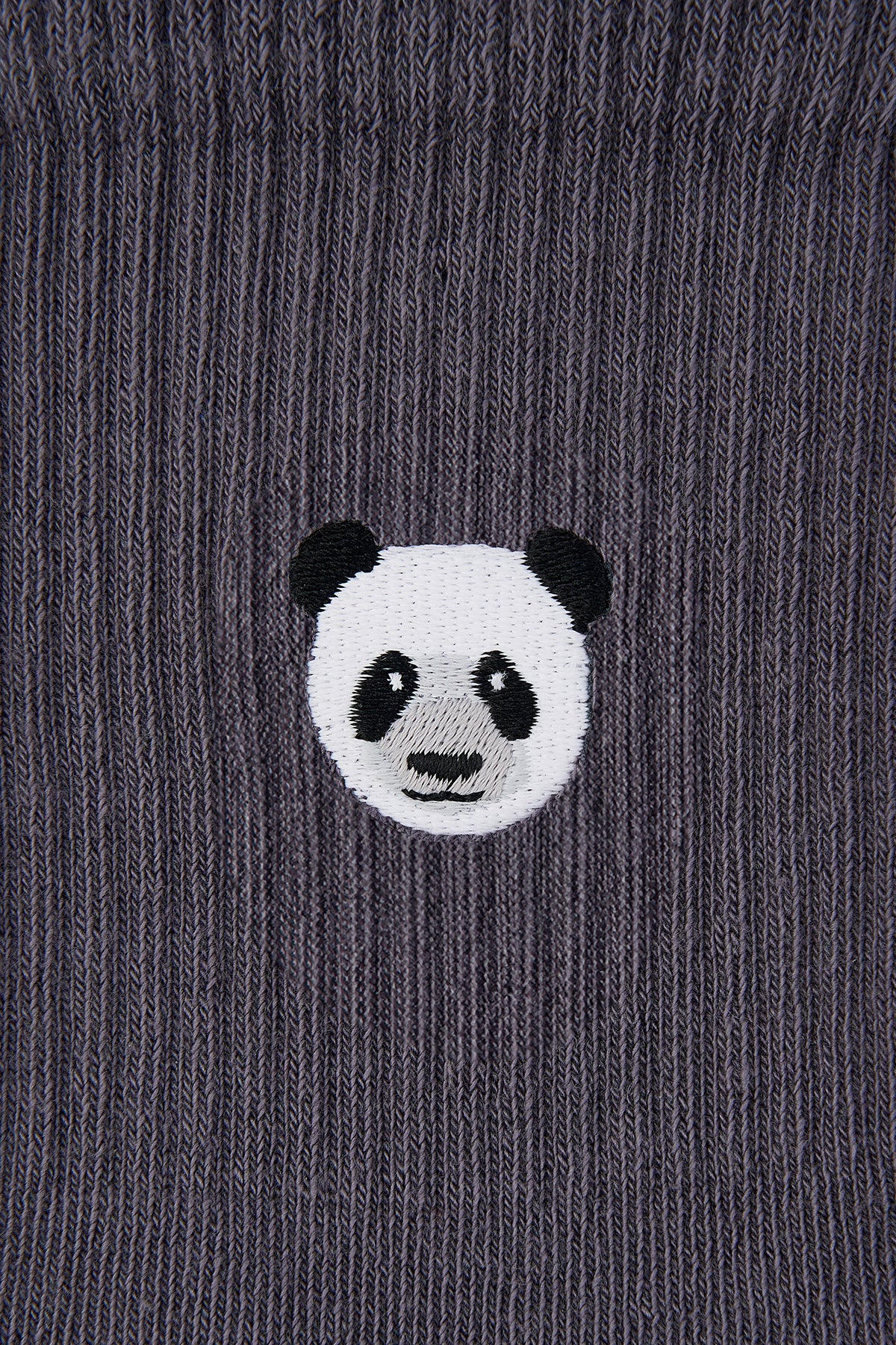 Panda İnce Havlu Çorap - Antrasit