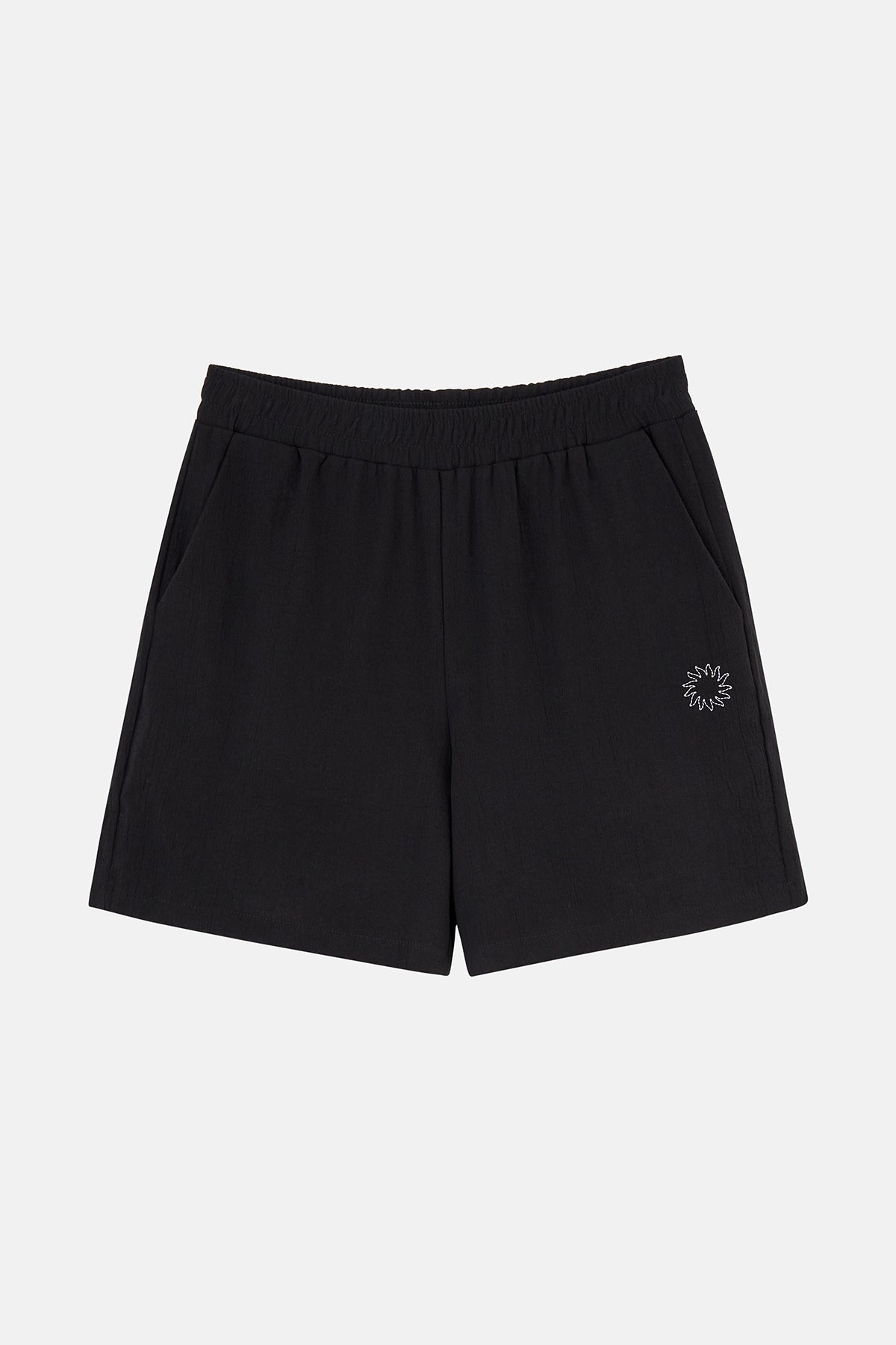 Güneş Müslin Şort - Siyah