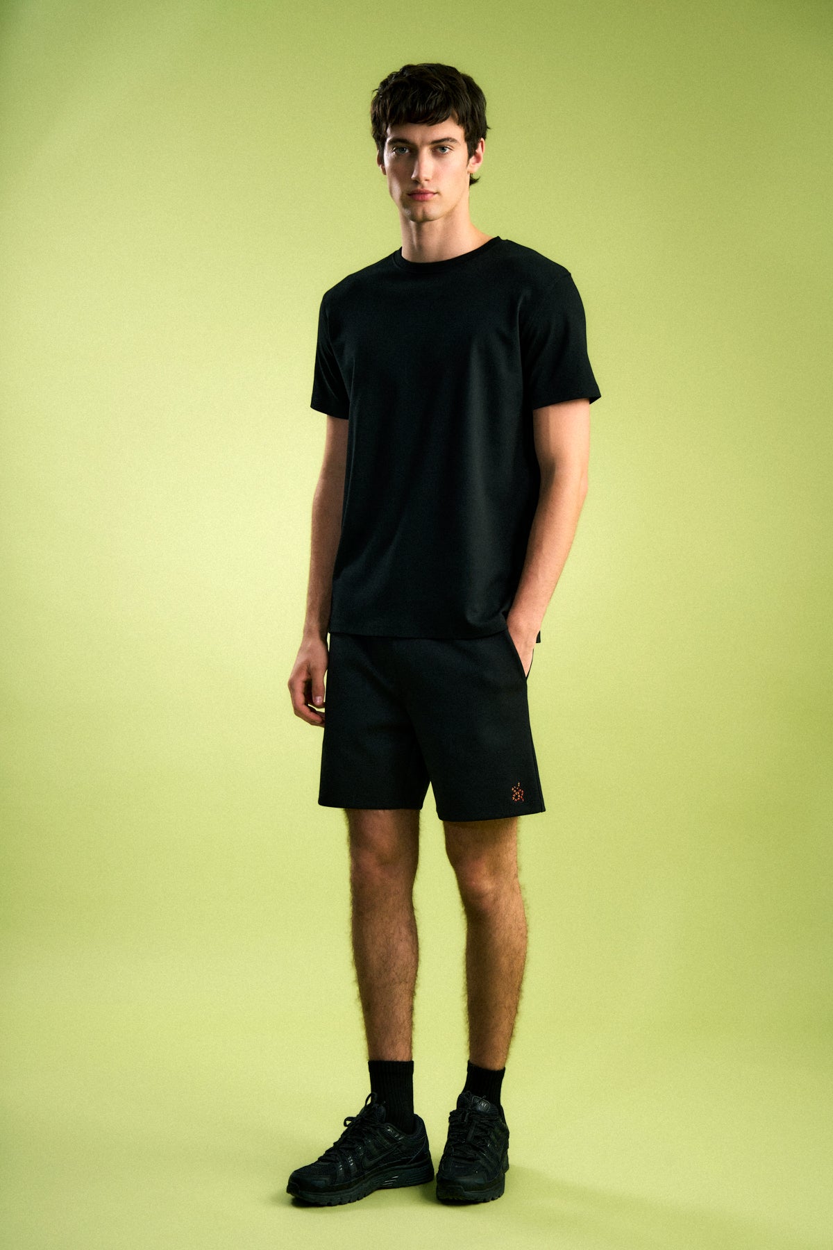 Mercan Yılanı Erkek Premium Şort - Siyah