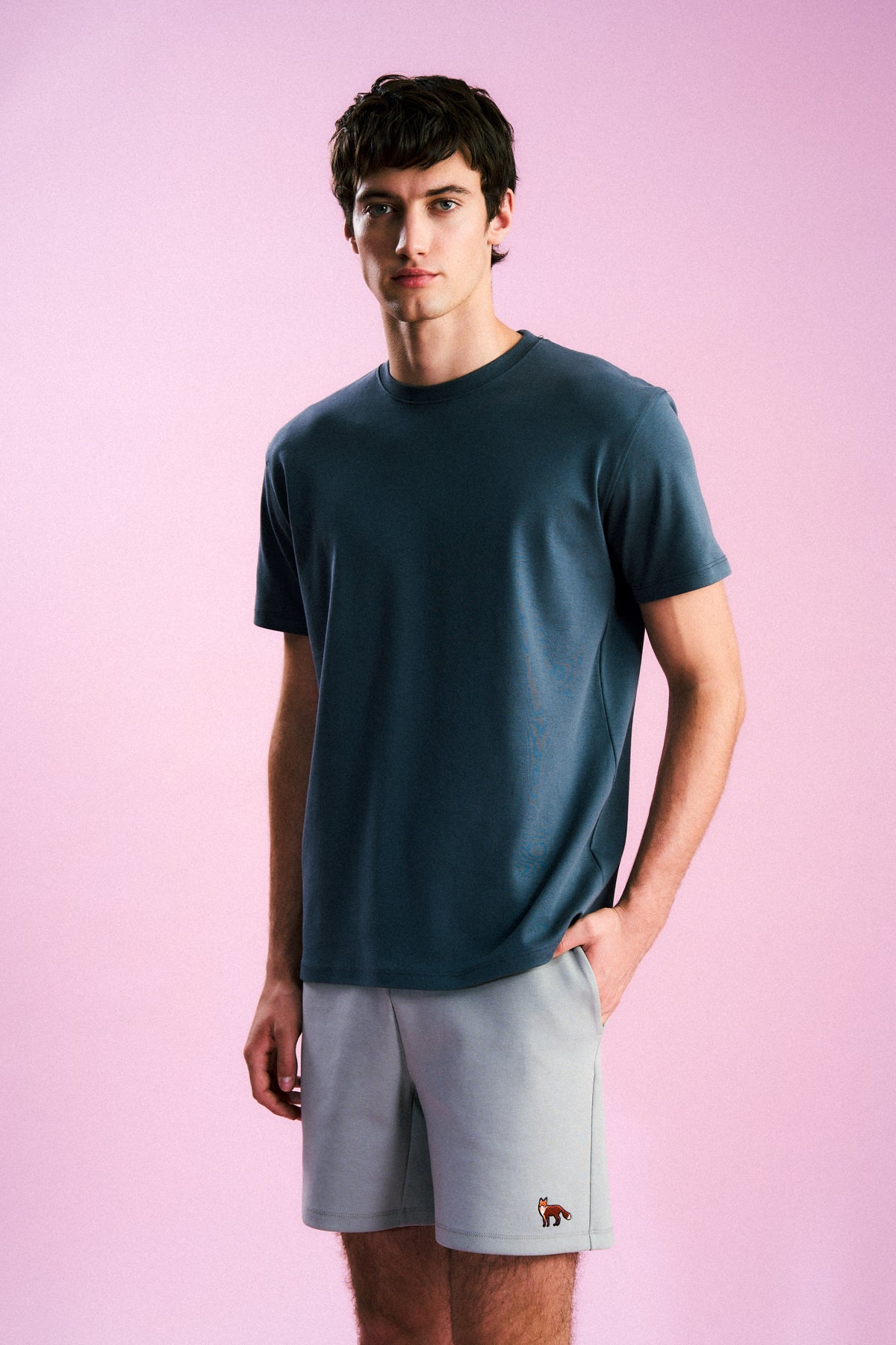 Kızıl Tilki Erkek Premium Şort - Antrasit