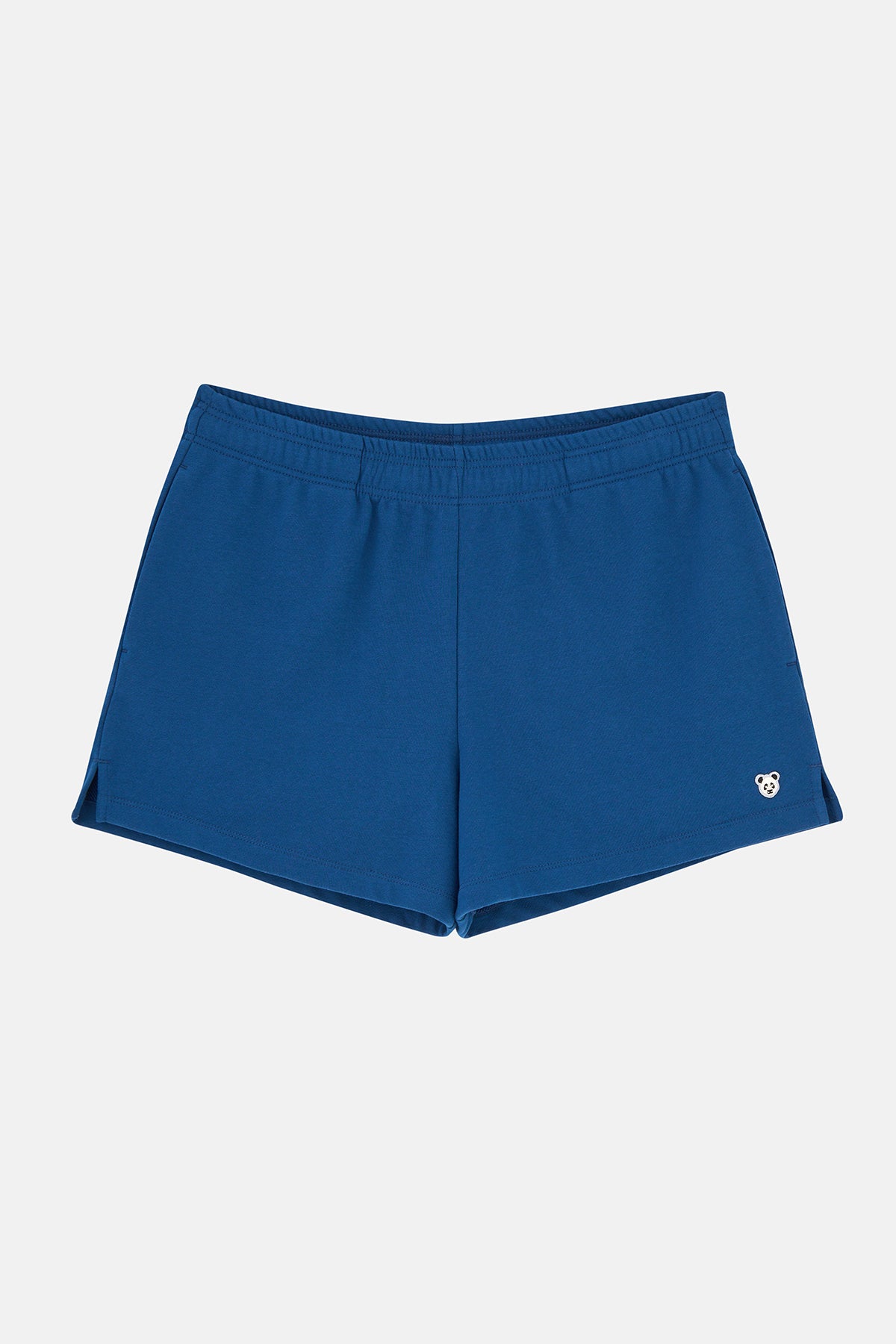 Panda Soft Fleece Kadın Şort - Lacivert