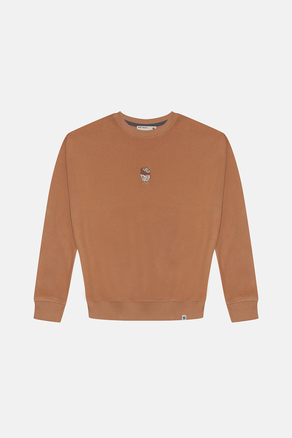 Cin Baykuşu Oversize SuperSoft Sweatshirt - Latte
