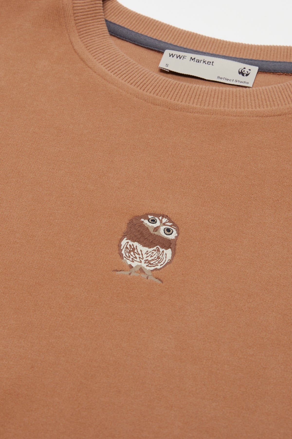 Cin Baykuşu Oversize SuperSoft Sweatshirt - Latte