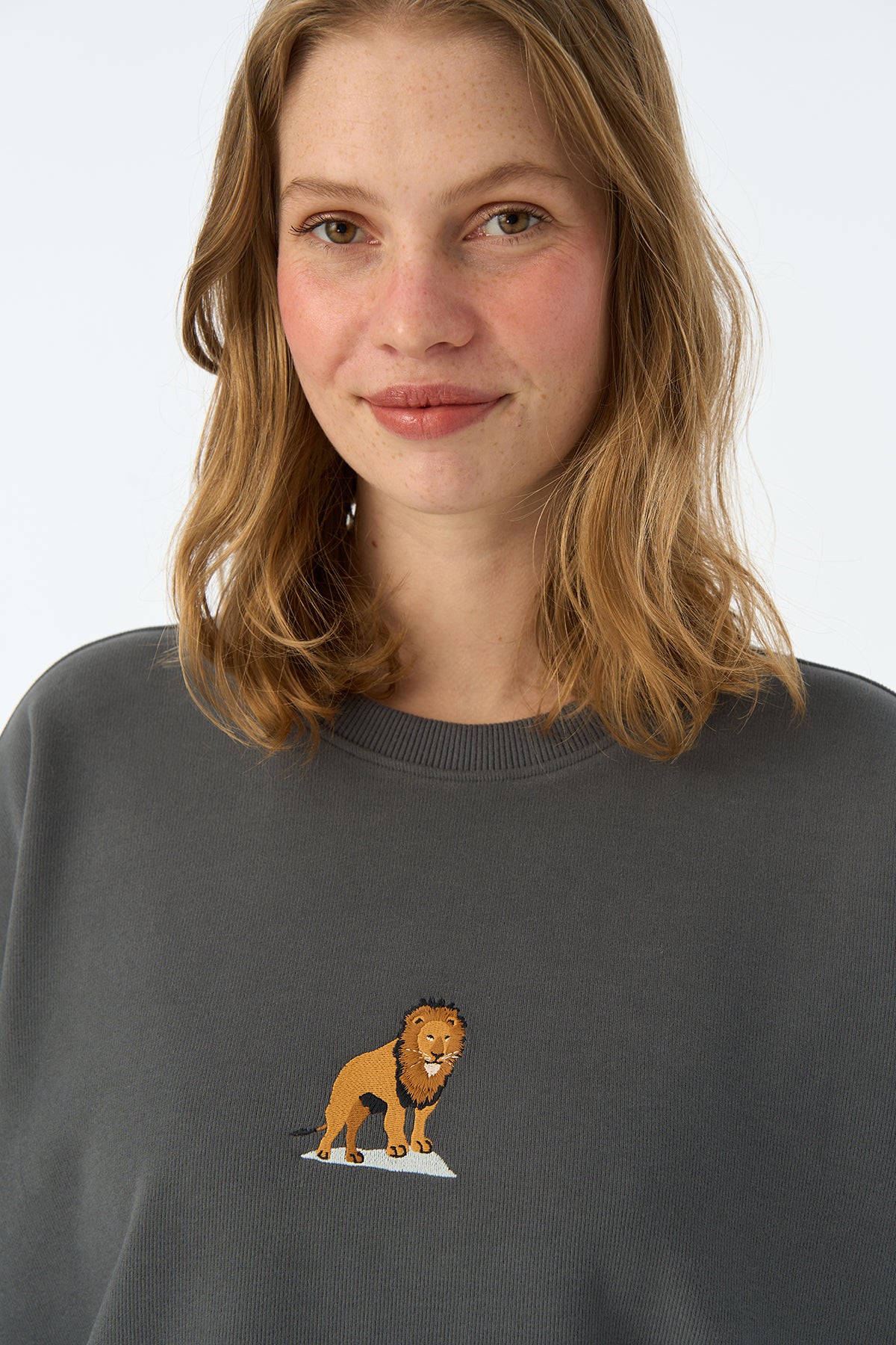 Aslan Oversize SuperSoft Sweatshirt - Antrasit