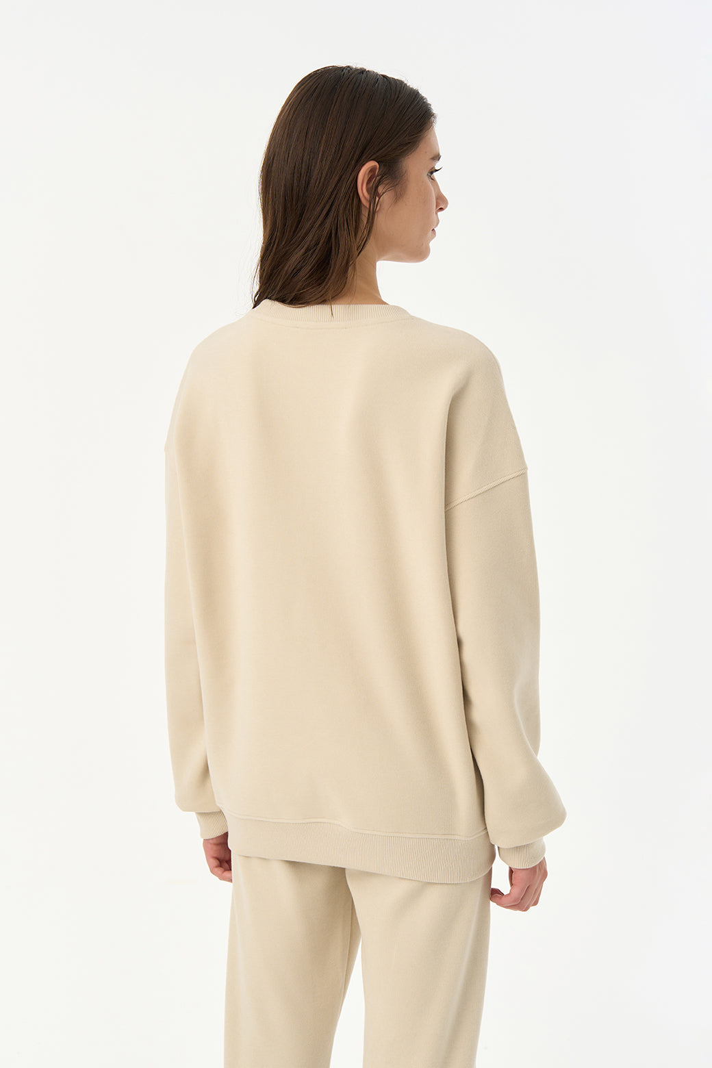 Goblin Baykuş SuperSoft Sweatshirt - Parşömen Bej