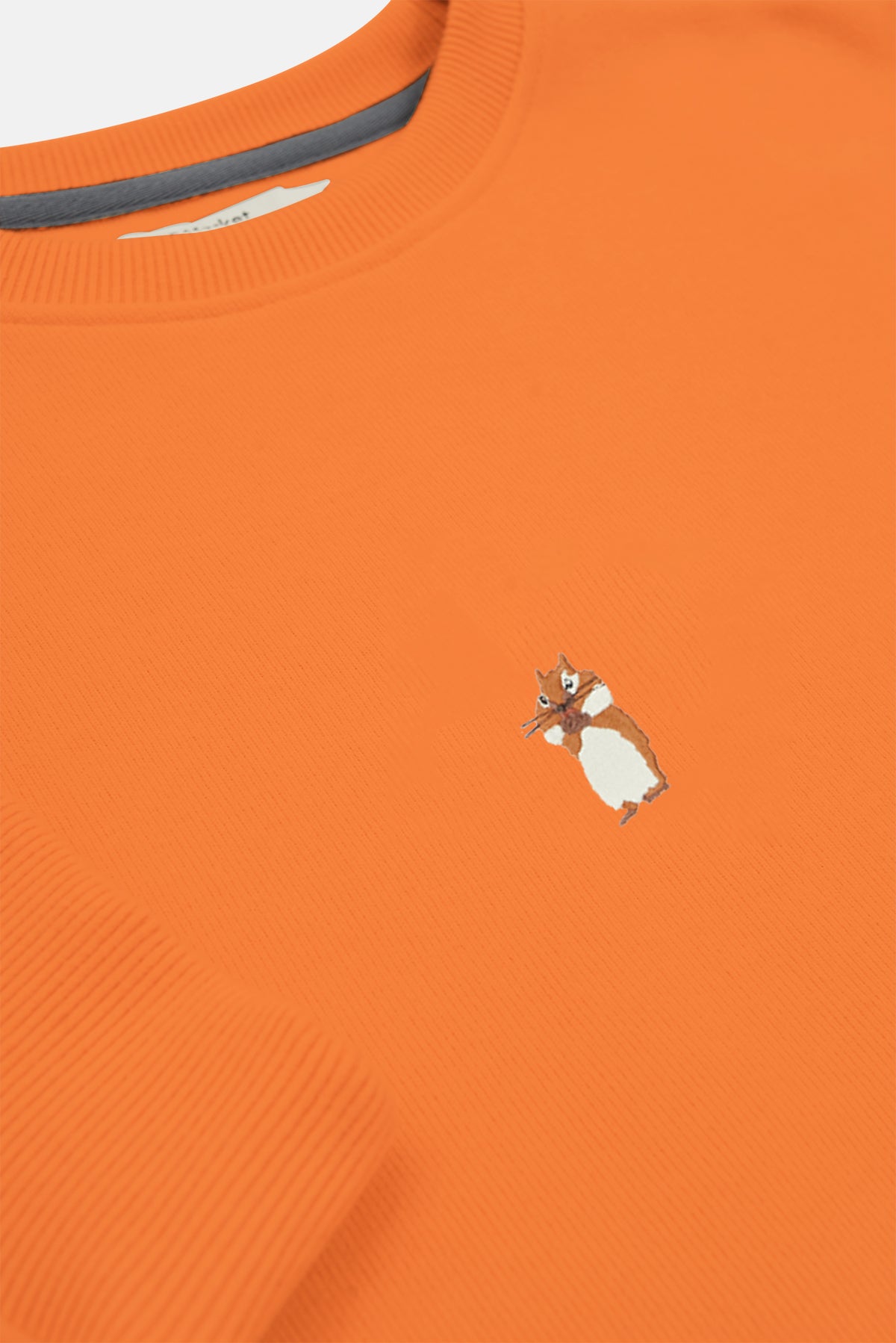 Yavru Sincap Oversize SuperSoft Sweatshirt - Turuncu