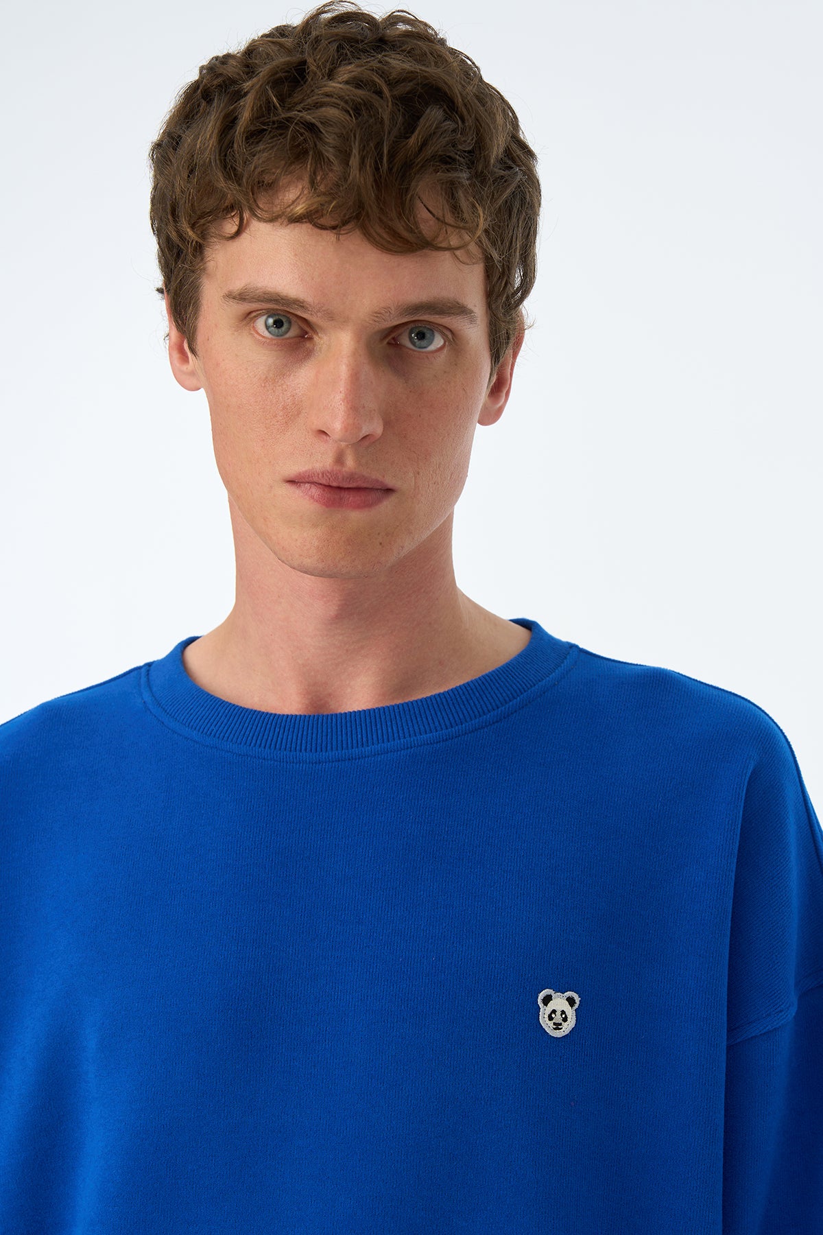 Panda SuperSoft Sweatshirt - Saks Mavi