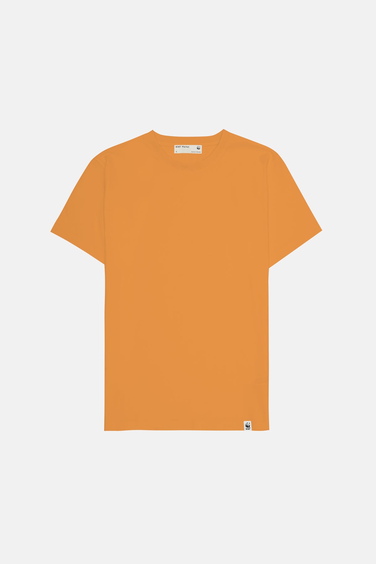 Basic Lightweight Kadın T-Shirt - Turuncu