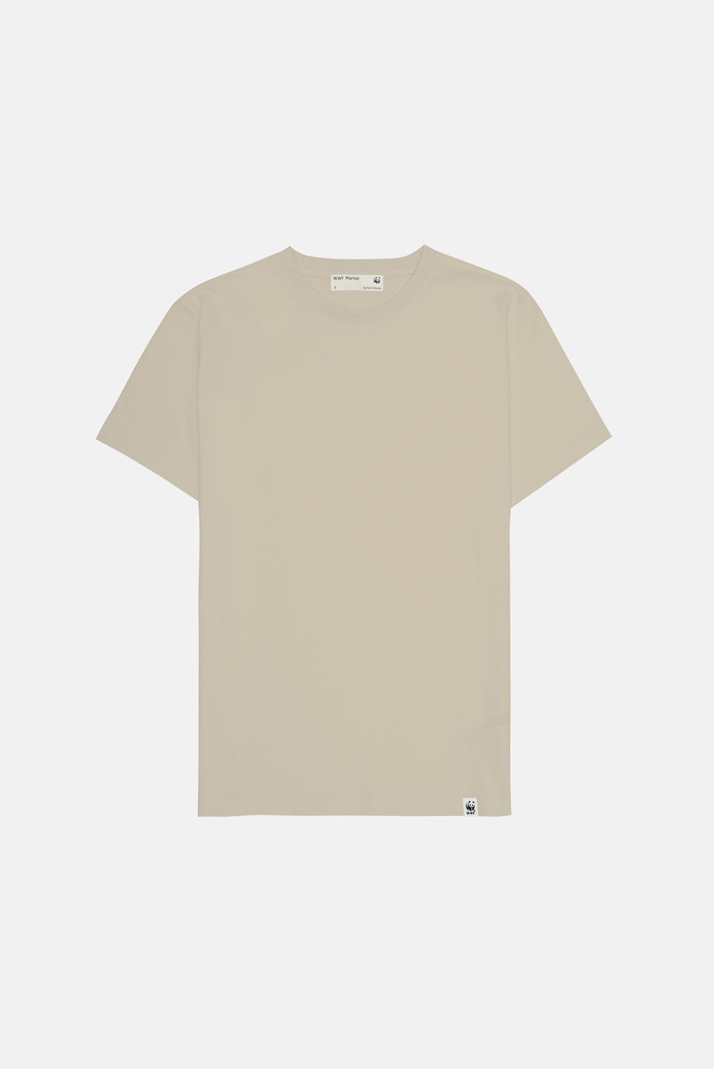 Basic Kadın Light-Weight T-shirt - Bej