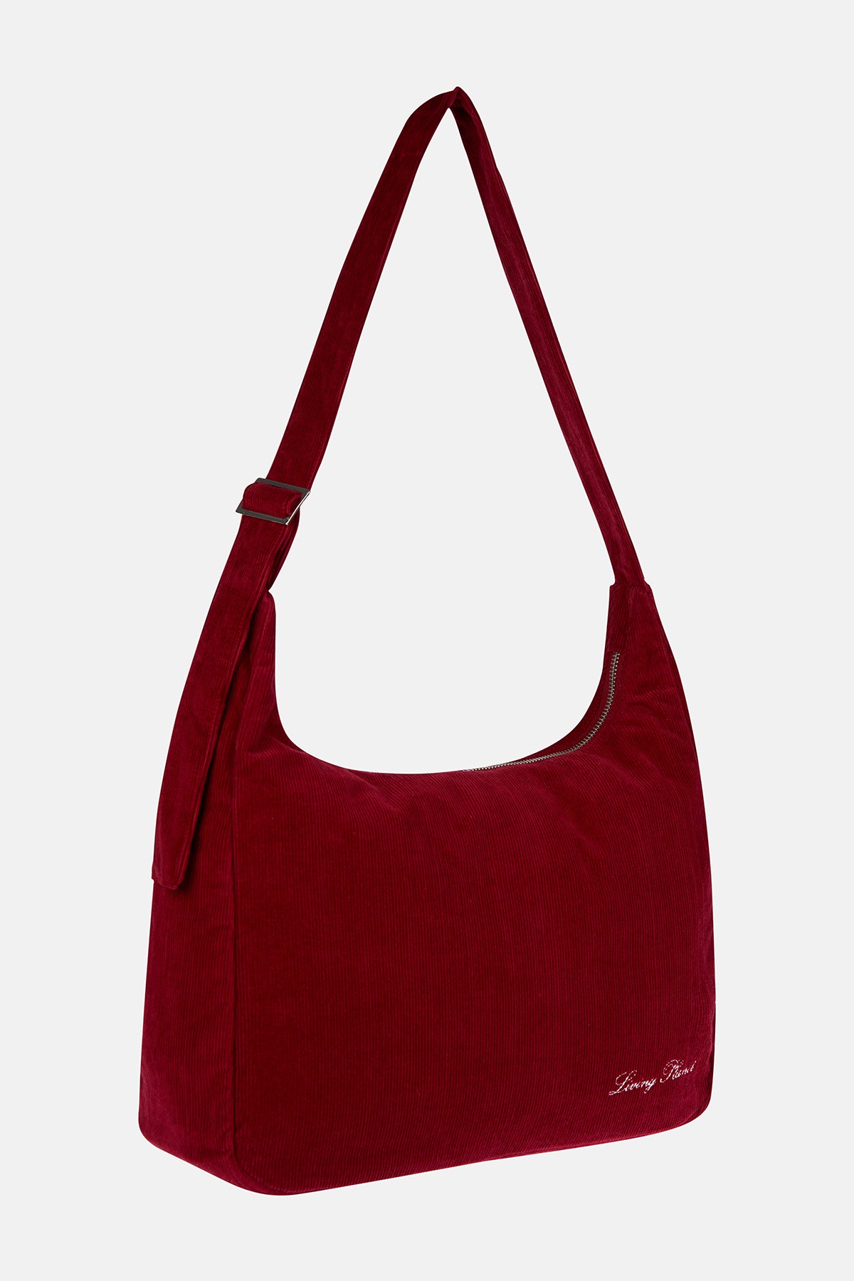 Living Planet Kadife Çanta - Bordo